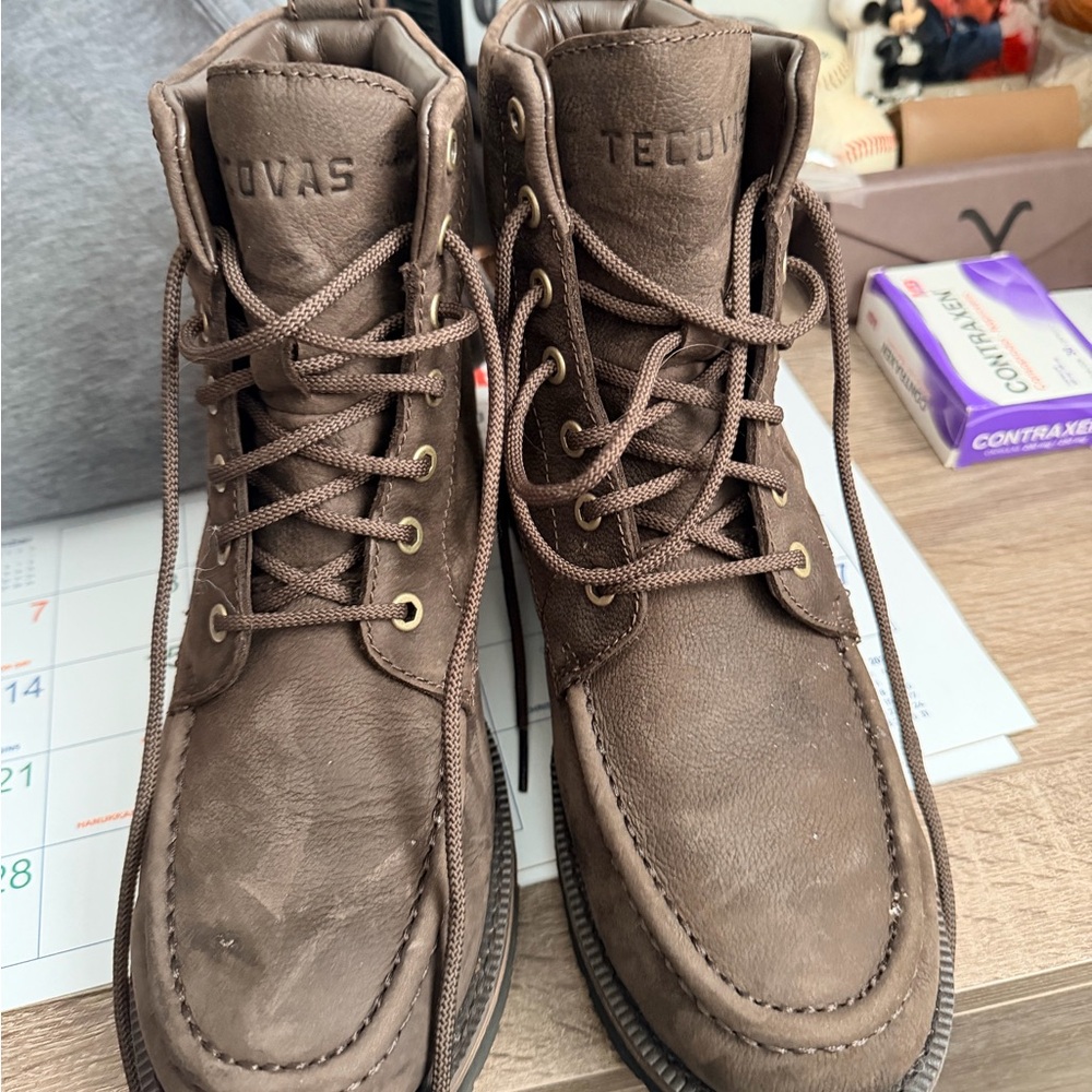 Tecovas Brown Leather Boots